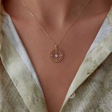 Halka Kutup Yıldızı Kolye