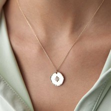 Madalyon Kutup Yıldızı Kolye