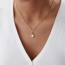 Kalemli Yıldız Dorika Kolye