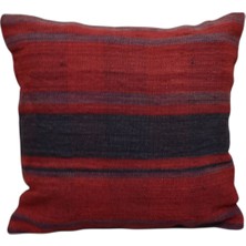 Yeni El Dokuma Dekoratif Kilim Kırlent Yastık Kılıfı 6060