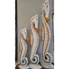 Ahşap Denizatı Dekoratif Biblo