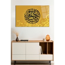 Islami Hat Sanatı Cam Tablo, Darbelere Dayanıklı Kırılmaz Cam, Hediyelik