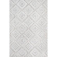 Hali.Net Krem Baklava Modern Geometrik Yıkanabilir Halı | Salon Yolluk Halısı | Leke Tutmayan Kaymaz Taban Kaymaz Yıkanabilir