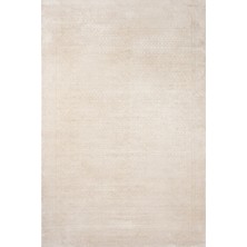 Hali.Net 100x300 cm Krem Açık Bej Kafes Modern Geometrik Halı | Mutfak Yolluk Halısı | Hav Vermez Leke Tutmaz | ARTEMİS_ARİANA-6375A