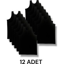 Askılı Erkek Atlet Pamuklu 12'li Paket