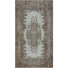 Bespoky 156x276 cm Bej Klasik Yün Halı | Salon Yatak Odası Halısı | %100 Doğal Yün El Yapımı El Dokuma | UNİQUE-34561