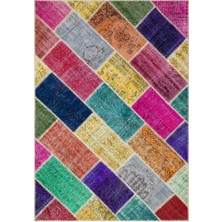 Bespoky 162x231 cm Gri Klasik Yün Halı | Salon Yatak Odası Halısı | %100 Doğal Yün El Yapımı El Dokuma | UNİQUE-36178