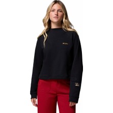 Columbia High Cascades Crop French Terry Kadın Sweatshirt