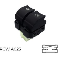Rockswell RENAULT CLIO IV SYMBOL CAPTUR DACIA DUSTER SANDERO MERCEDES CITAN SOL CAM AÇMA KAPAMA DÜĞMESİ ÇİFTLİ