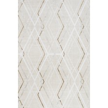Bespoky 80x150 cm Çok Renkli Olympia Modern Lüks Yıkanabilir Halı | Mutfak Balkon Yatak Odası Halısı | Hav Vermez Leke Tutmaz Kaymaz | LXS_OLYMPİA-4051AV
