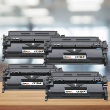 tonermax Hp 26A / CF226A / M400 / M402 / M426 Muadil Toneri - 4'lü Paket
