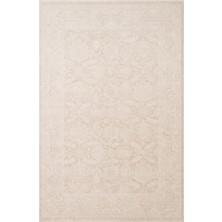 Shiraz SHR01 Cream Vintage Desenli Sıcak Renk Tonlarına Sahip Yumuşak Tuşeli Makine Halısı