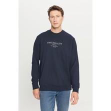 Altınyıldız Classics Pamuklu Standart Fit Normal Kesim Bisiklet Yaka Sweatshirt