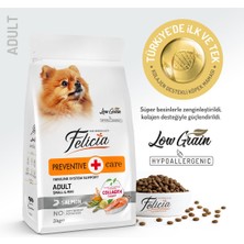 Felicia 3 kg Kolajenli Somonlu Az Tahıllı Small/mini Yetişkin Köpek Maması
