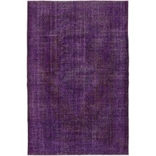 Bespoky 205x314 cm Pembe Klasik Yün Halı | Salon Yatak Odası Halısı | %100 Doğal Yün El Yapımı El Dokuma | UNİQUE-8111