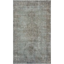 Bespoky 172x291 cm Mavi Klasik Yün Halı | Salon Yatak Odası Halısı | %100 Doğal Yün El Yapımı El Dokuma | UNİQUE-35203