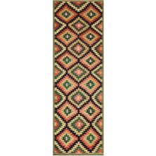 Bespoky 129x367 cm Bej Klasik Yün Halı | Geniş Salon Yatak Odası Halısı | %100 Doğal Yün El Yapımı El Dokuma | UNİQUE-36412