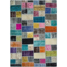 Bespoky 172x242 cm El Dokuma Gri Yün Halı | El Yapımı Klasik Salon Halısı | %100 Doğal Yün | UNİQUE-20561