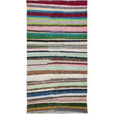 Bespoky 157x296 cm Bej Klasik Yün Halı | Salon Yatak Odası Halısı | %100 Doğal Yün El Yapımı El Dokuma | UNİQUE-37270
