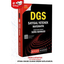 Pegem Akademi Yayıncılık 2026 Dgs Sayısal Yetenek Matematik Tamamı Video Çözümlü E-Soru Bankası