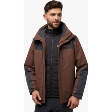 Jack Wolfskin Jasper 3ın1 Erkek Outdor Mont Kahve.