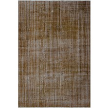 Atina Bej Eskitme Yün Modern Desenli Yün Hav Toz Vermez Leke Tutmayan Salon Yolluk Mutfak El Dokuma Halı