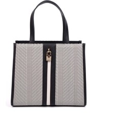 Silver & Polo Siyah Beyaz - Mat Siyah - Kemik SP1188 Kadın El Çantası