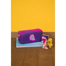 U.S. Polo Assn. Kız Çocuk Mor Kalemlik %100 Pamuk Malzeme ile Hafif ve Taşınabilir Tasarım