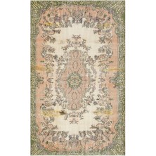 Bespoky 178x295 cm Mor Klasik Yün Halı | Salon Yatak Odası Halısı | %100 Doğal Yün El Yapımı El Dokuma | UNİQUE-35949