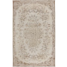 Bespoky 165x265 cm Çok Renkli Klasik Yün Halı | Salon Yatak Odası Halısı | %100 Doğal Yün El Yapımı El Dokuma | UNİQUE-5056