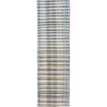 Bespoky 080x261 cm El Dokuma Çok Renkli Yün Halı | El Yapımı Klasik Salon Halısı | %100 Doğal Yün | UNİQUE-31822