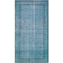 Bespoky 145x264 cm El Dokuma Siyah Yün Halı | El Yapımı Klasik Salon Halısı | %100 Doğal Yün | UNİQUE-28385