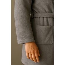 Nevin Modeli Bornoz Takımı – %100 Pamuk Bornoz ve 50X90 Yüz Havlusu