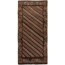 Atina Turkuaz Eskitme Yün Modern Desenli Yün Hav Toz Vermez Leke Tutmayan Salon Yolluk Mutfak El Dokuma Halı