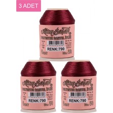 3 Adet Altınbaşak Oya ve Dantel Ipi 20 gr -  - No: 790