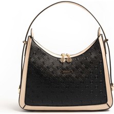 Silver & Polo Siyah - S.nut SP1187 Kadın Omuz Çantası