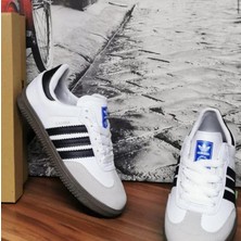 Cg Kids Samba Şeritli Bağcıklı Model Içi Yumuşak Taban Şeritli Ayakkabı Süper Kalite Erkek - Kız Çocuk Ayakkabı