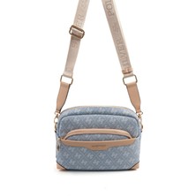 Silver & Polo Silver Polo Mavi - Ten Monogram Kadın Çapraz Çanta SP1201