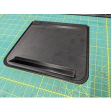 Bmw E36 Tavan Lambası Kapagı Sunroof'suz Siyah Renk Abs