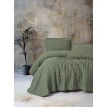 Cotton Box Serra Tek Kişilik Yatak Örtüsü Niva Adaçayı