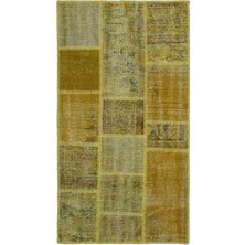 Bespoky 080x150 cm El Dokuma Bej Yün Halı | El Yapımı Klasik Salon Halısı | %100 Doğal Yün | UNİQUE-25884