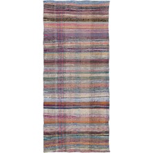 Bespoky 128x300 cm Bej Klasik Yün Halı | Salon Yatak Odası Halısı | %100 Doğal Yün El Yapımı El Dokuma | UNİQUE-32083