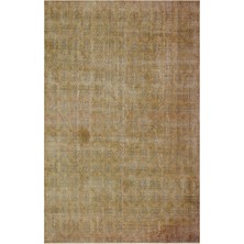 Bespoky 220x335 cm Turuncu Klasik Yün Halı | Salon Yatak Odası Halısı | %100 Doğal Yün El Yapımı El Dokuma | UNİQUE-34363