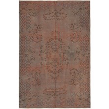 Bespoky 164x250 cm Mor Klasik Yün Halı | Salon Yatak Odası Halısı | %100 Doğal Yün El Yapımı El Dokuma | UNİQUE-19035