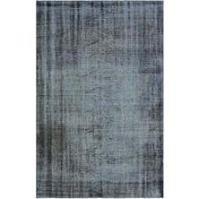 Bespoky 159x243 cm Mavi Klasik Yün Halı | Salon Yatak Odası Halısı | %100 Doğal Yün El Yapımı El Dokuma | UNİQUE-29973