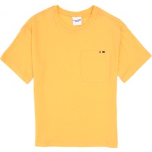 U.S. Polo Assn. Erkek Çocuk Turuncu Bisiklet Yaka Tişört 50314946-VR244