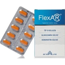 Flexar Tip 2 Kolajen C Vitamini - Manganez Takviye Edici Gıda 30 Tablet