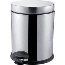 Paslanmaz Lüks Pedallı Çöp Kovası 3 Lt -56345