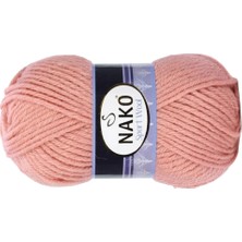 1 Adet Sport Wool Atkı Bere Ceket Yelek Örgü Ipi Yünü No: 2807 Bonsai Çiçeği