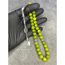Peridot Taşı Büyük Boy Üst Düzey Doğaltaş Tesbih